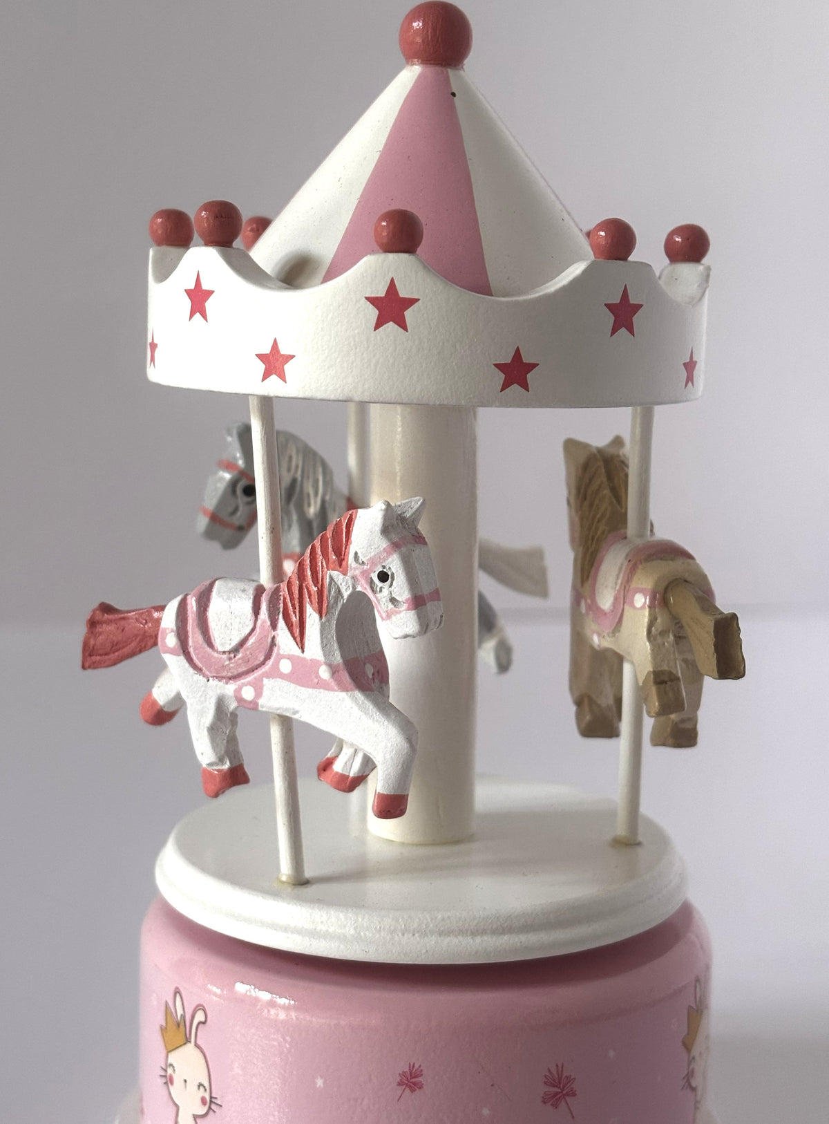 Carillon Nostalgia a Giostra con Cavalli – Rosa