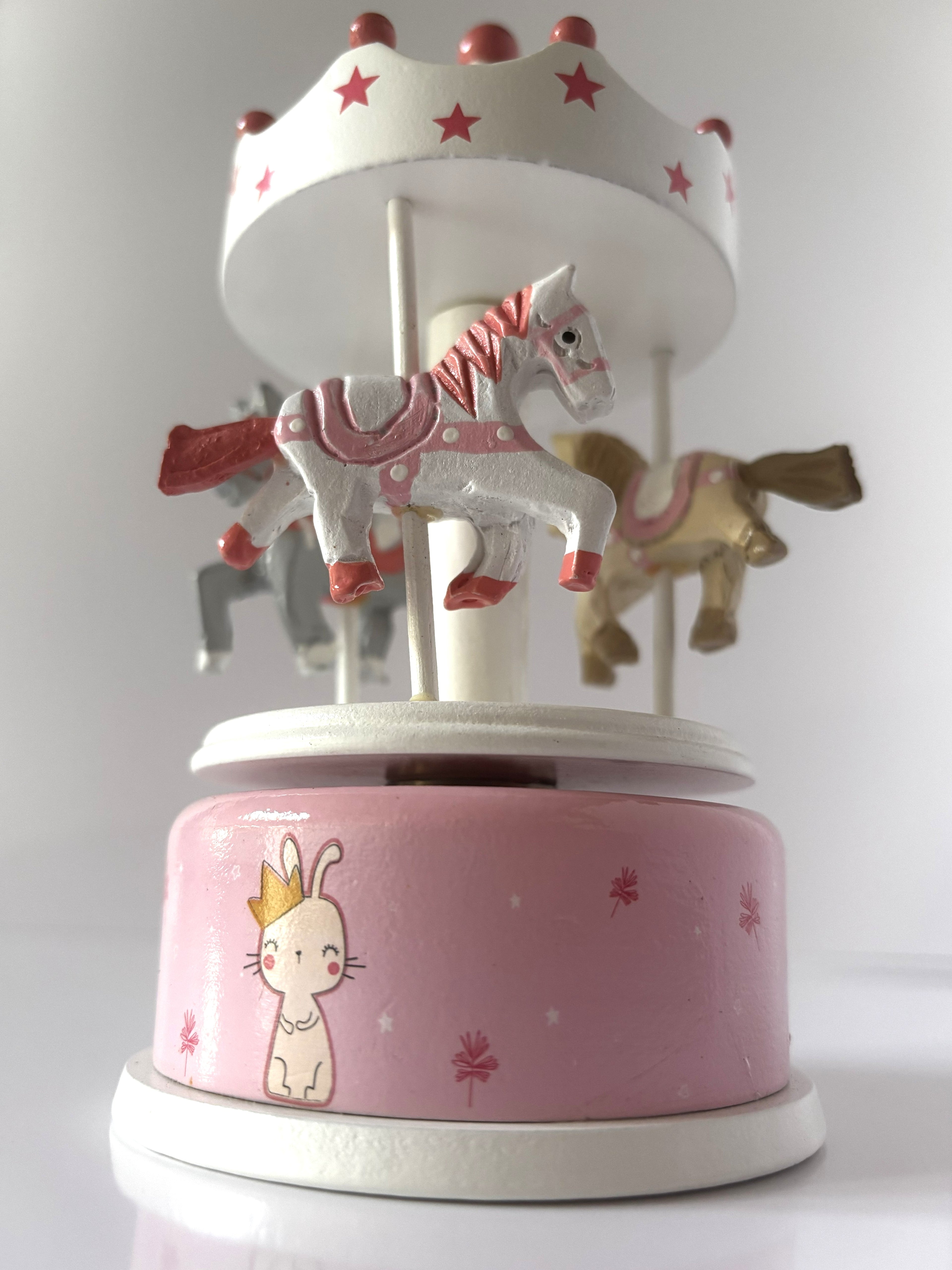 Carillon Nostalgia a Giostra con Cavalli – Rosa