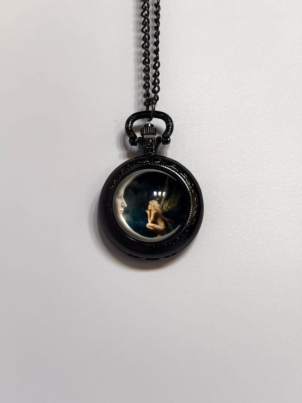 Orologio a Collana Creatura Incantata – Finitura Canna di Fucile