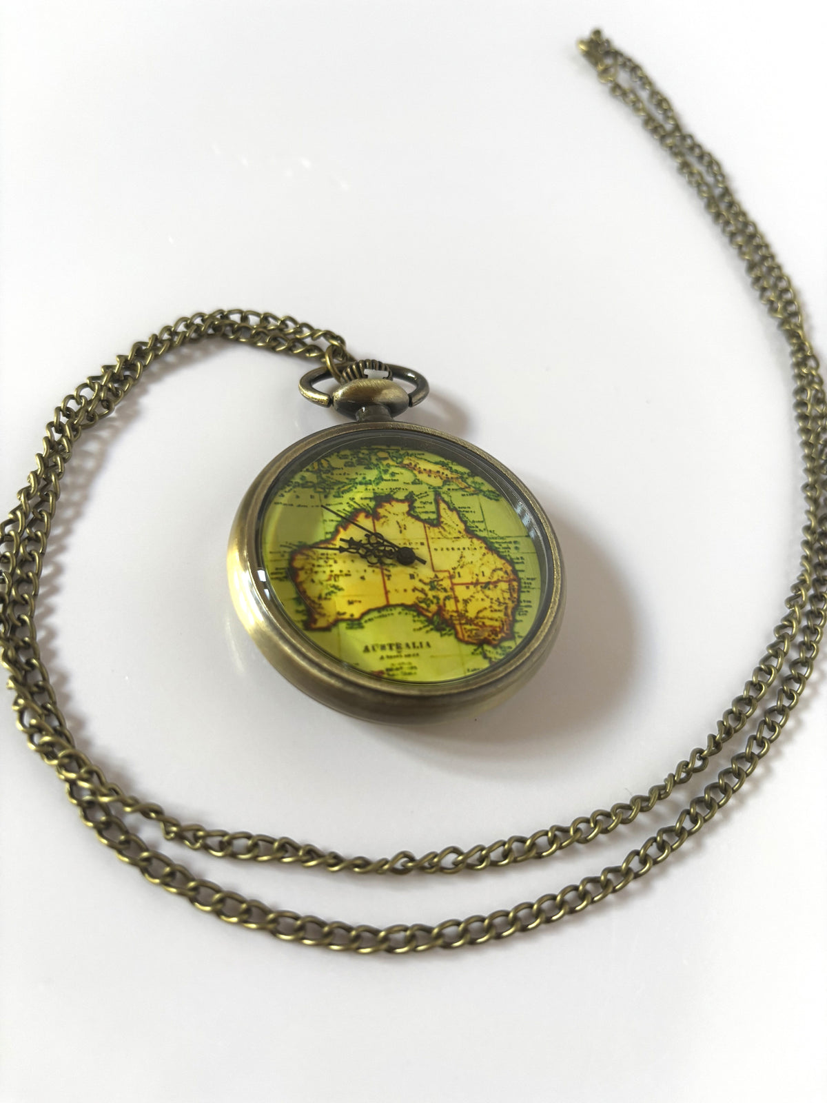 Orologio a Collana Mappa Vintage – Edizione Esploratore
