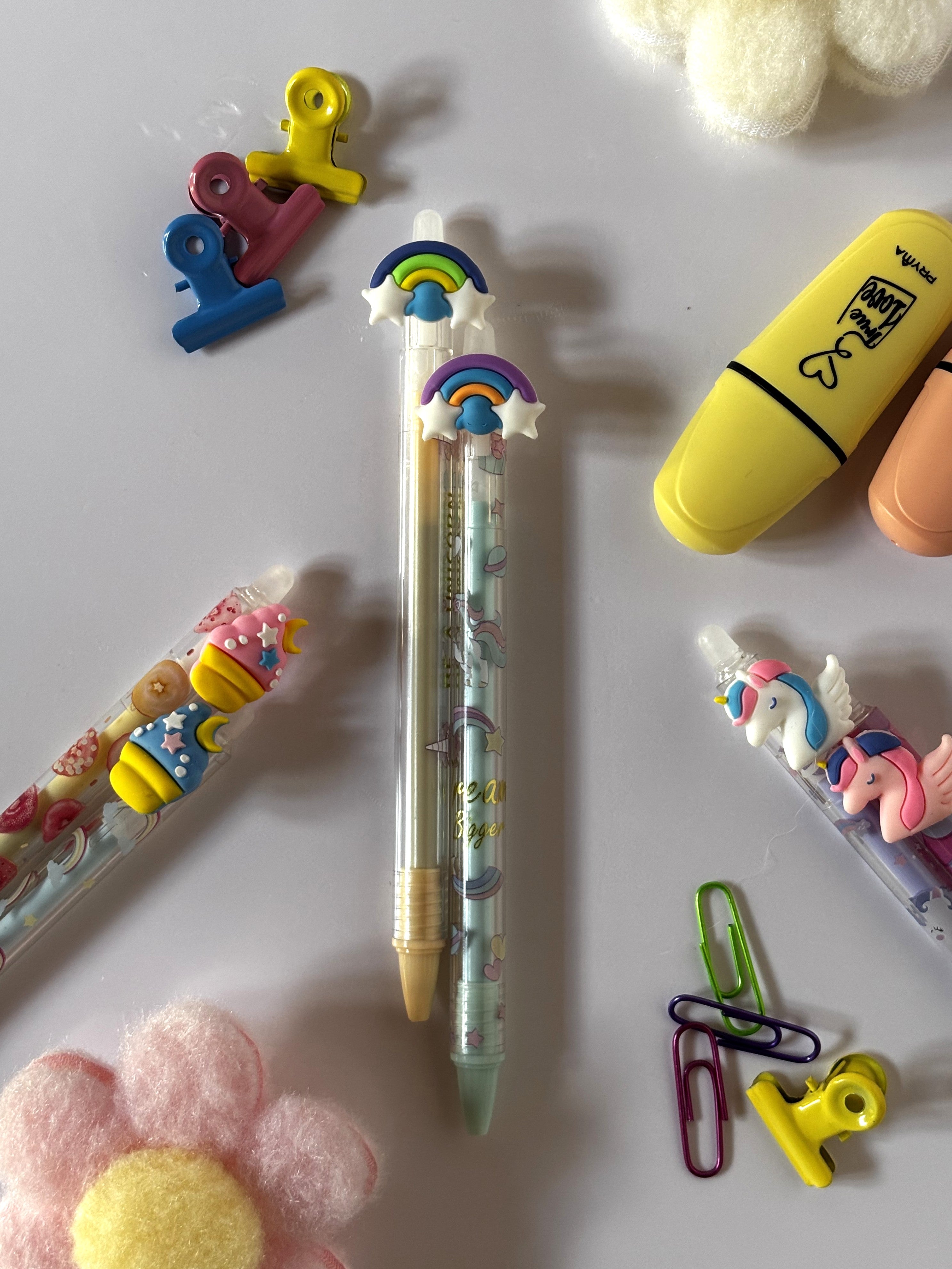 Set 2 Penne Gel Fantasy - Collezione Pastel Dream