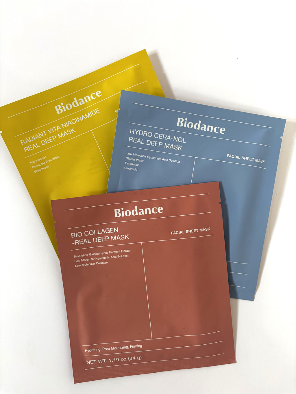 Maschera Viso Idrogel Premium Biodance - Collezione K-Beauty Time Out