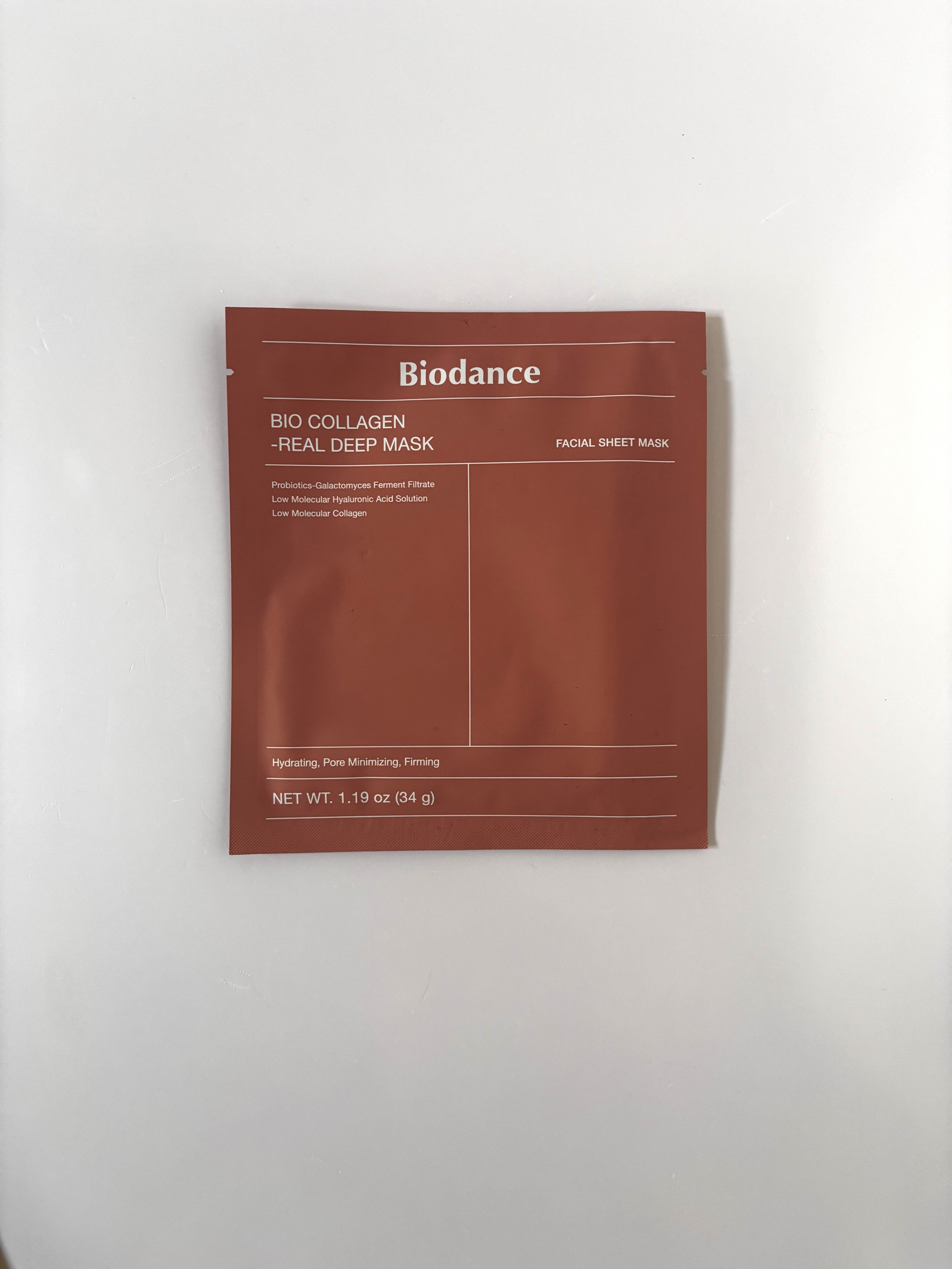 Maschera Viso Idrogel Premium Biodance - Collezione K-Beauty Time Out