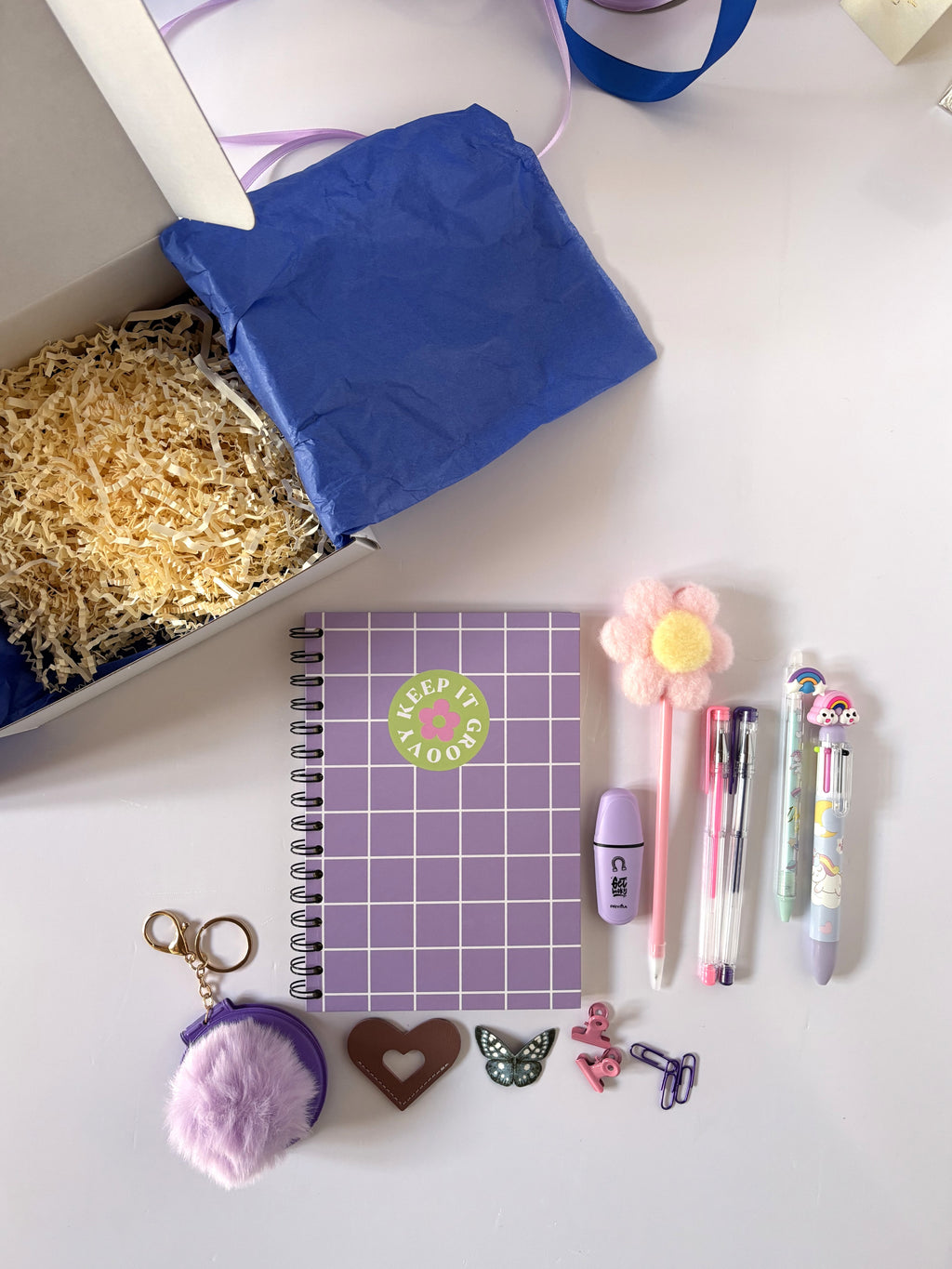 Box Regalo "Mini Creative & Glow" Stationery Set
