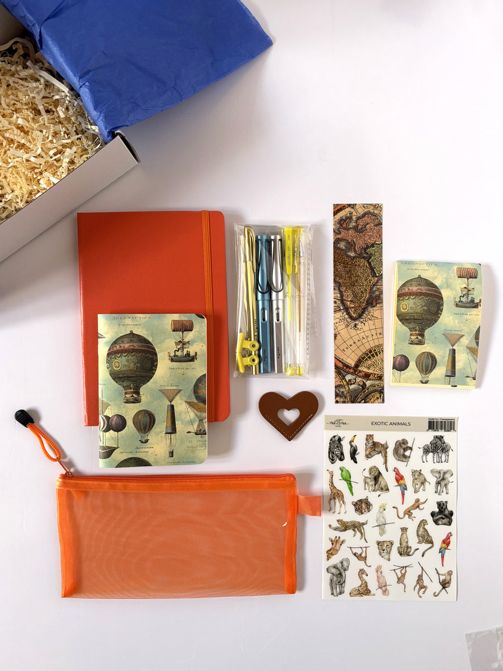 Box Regalo "Aeronautica Vintage" Luxury Stationery Gift Set