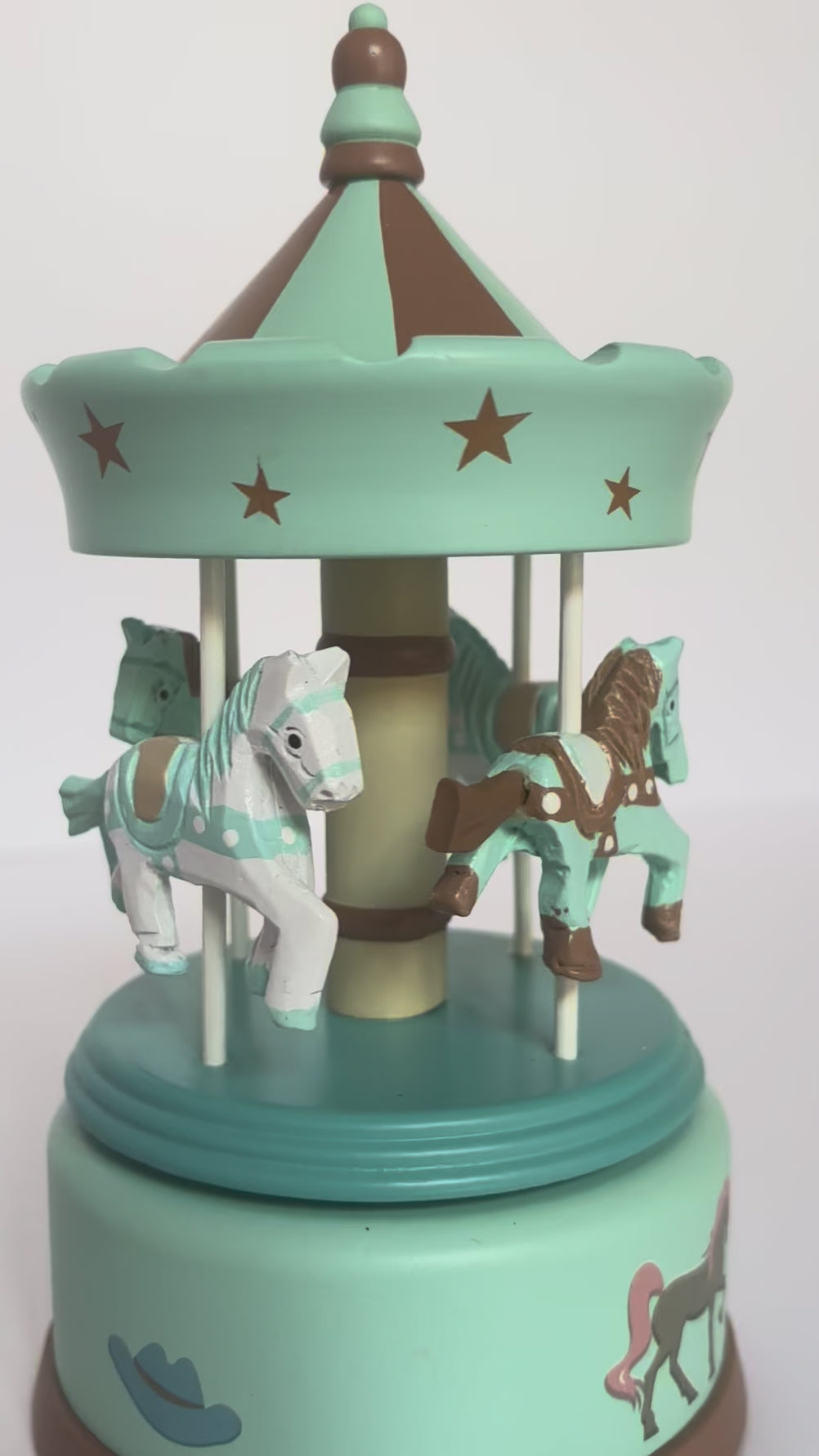 Carillon Nostalgia a Giostra con Cavalli – Turchese